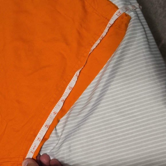 orange cargo shorts Waist 33 or 24 - Picture 6 of 6